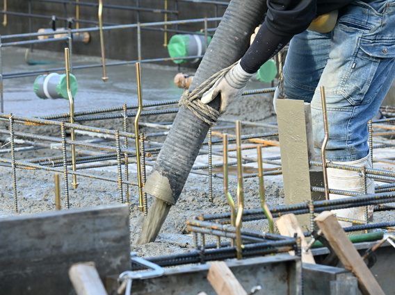 住宅建築基礎工事・コンクリート打設工事